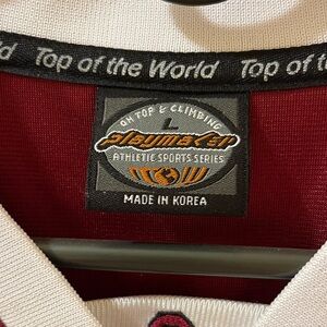 OU Jersey Top of the World Women's / men’s Red and White!
